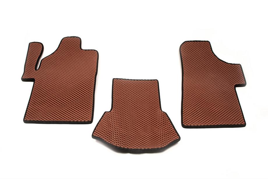 Mercedes Vito W639 2004-2014 Mercedes Vito W639 EVA Rubber Floor Mats (Brick Color) 2+1 DISCOUNT Photo 1
