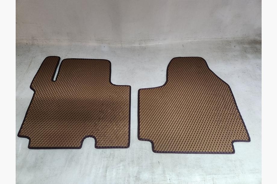 Renault Trafic 2001–2015 Renault Trafic EVA Floor Mats 1+2 (Brick Red) Discount Image