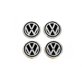 Stickers for wheel center caps 60mm vw-60-n-bl (4pcs) photo 2