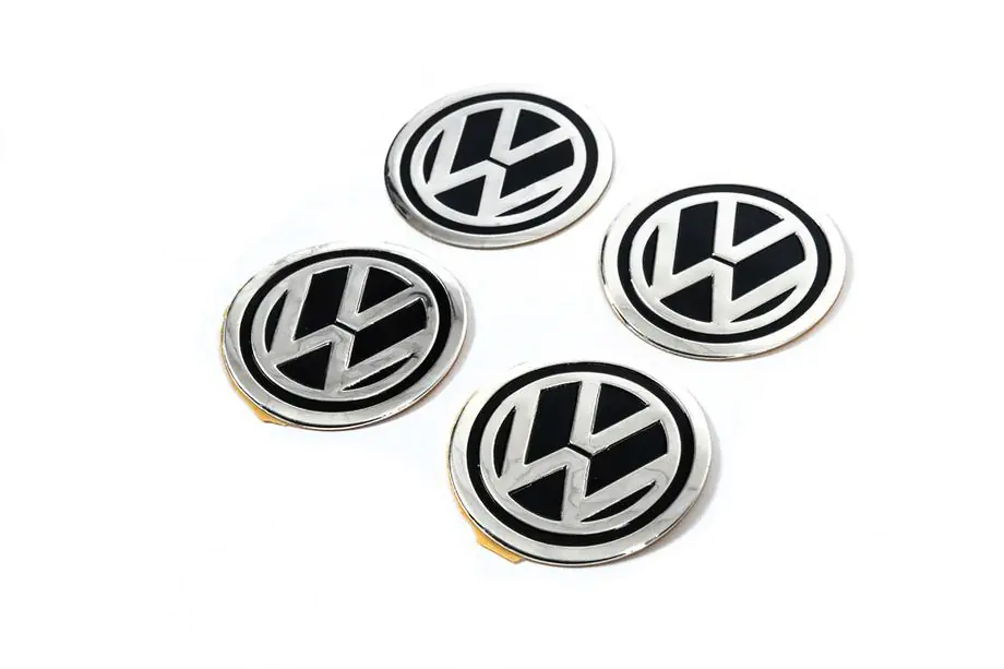Volkswagen Stickers for wheel center caps 60mm vw-60-n-bl (4pcs) Image