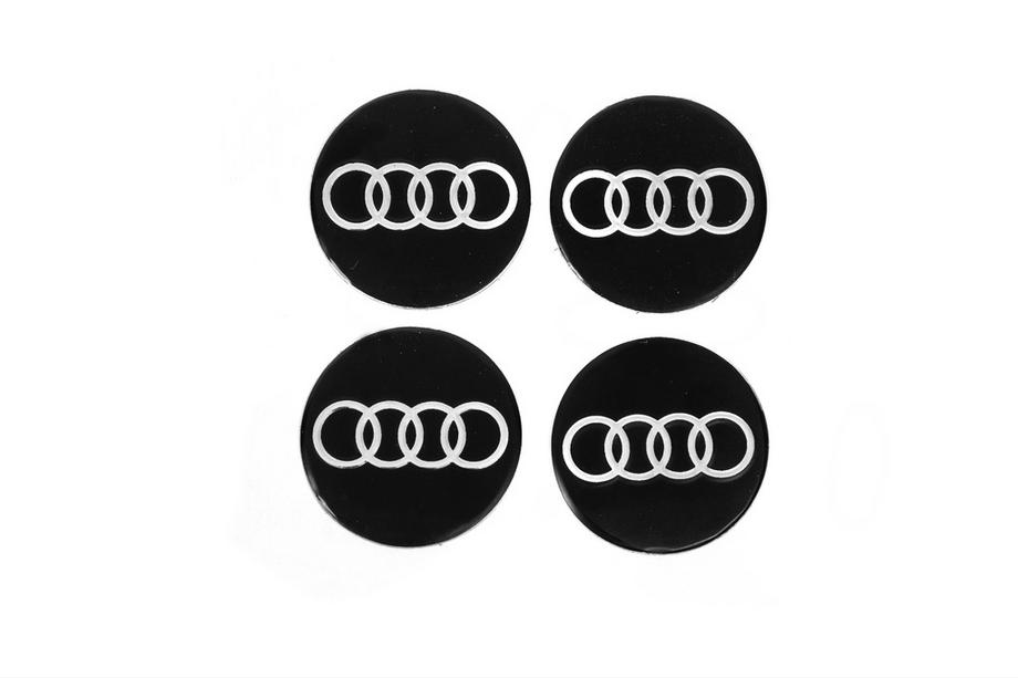 Audi Stickers for wheel center caps 60mm (4pcs) Image