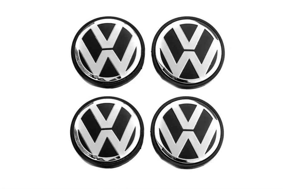 Volkswagen Wheel center caps 65/56mm VW65tur (4 pcs) Image