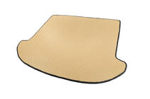 Hyundai Santa Fe 3 2012-2018 Trunk mat (EVA, beige) (7 seats) photo 2