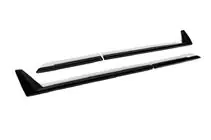 Lexus LX 500d/600 2022- Black Door Moldings F-Sport white+black (4 pcs, ABS) photo 5