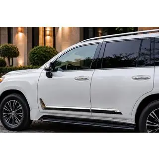 Black Door Moldings F-Sport white+black (4 pcs, ABS) photo 2