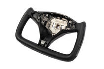 Tesla Model X 2015- Steering wheel ship style (Leatherette and carbon inserts) photo 3