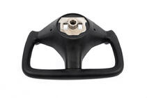 Tesla Model X 2015- Steering wheel ship style (Leatherette and carbon inserts) photo 5