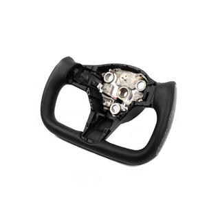 Steering Wheel Pilot Style (Leatherette, Carbon, with Heating) Tesla Model Y 2020- photo 1