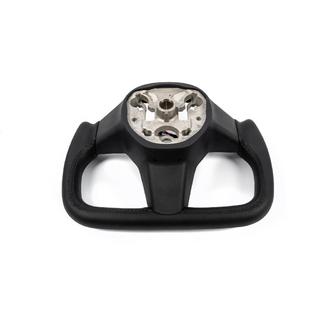Steering Wheel Pilot Style (Leatherette, Carbon, with Heating) Tesla Model Y 2020- photo 4