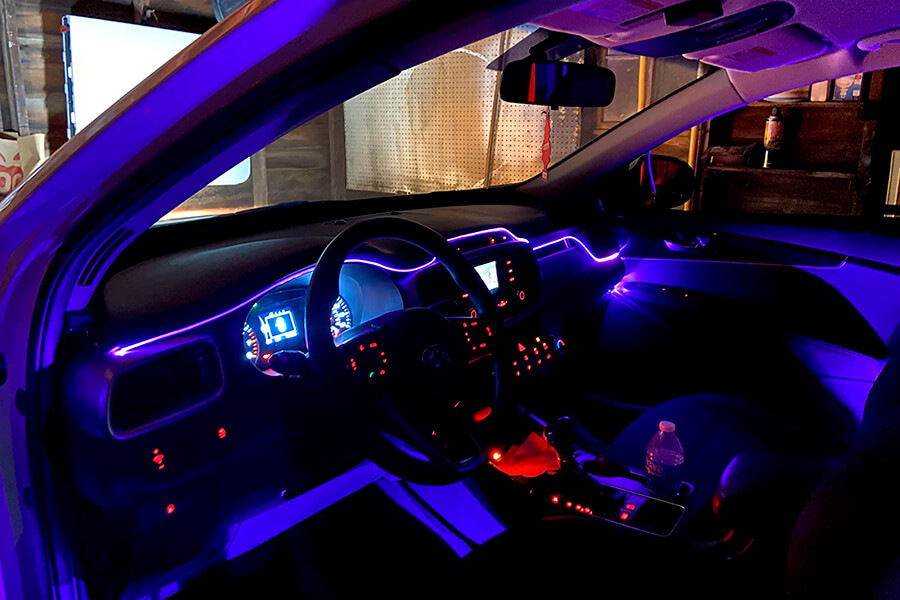 How to make the interior of the car cozy?