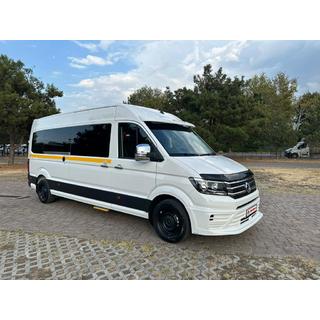 Front bumper lip 510B (primed for painting) Volkswagen Crafter 2016- photo 1