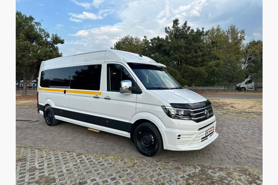 Volkswagen Crafter 2016- Front bumper lip 510B (primed for painting) Image