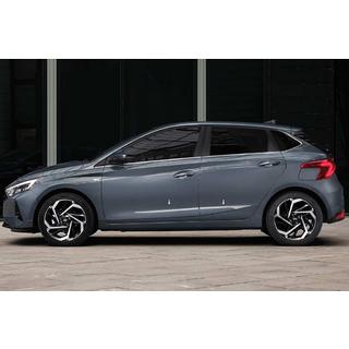 Door Mouldings OmsaLine (4 pcs, Stainless Steel) Hyundai I-20 2020- photo 1