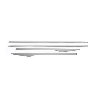 Door Mouldings OmsaLine (4 pcs, Stainless Steel) Hyundai I-20 2020- photo 2