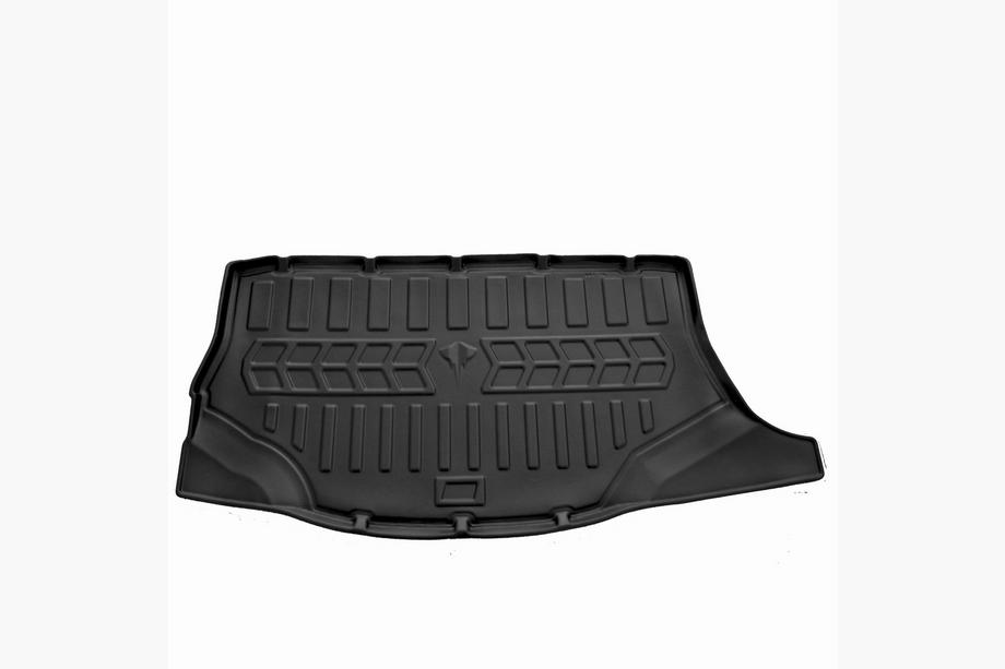 Nissan Leaf 2010-2017 3D Trunk Mat with Subwoofer (Stingray) Image