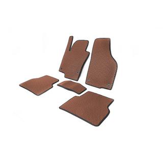 EVA Floor Mats (Brown) Volkswagen Tiguan 2007-2016 photo 2