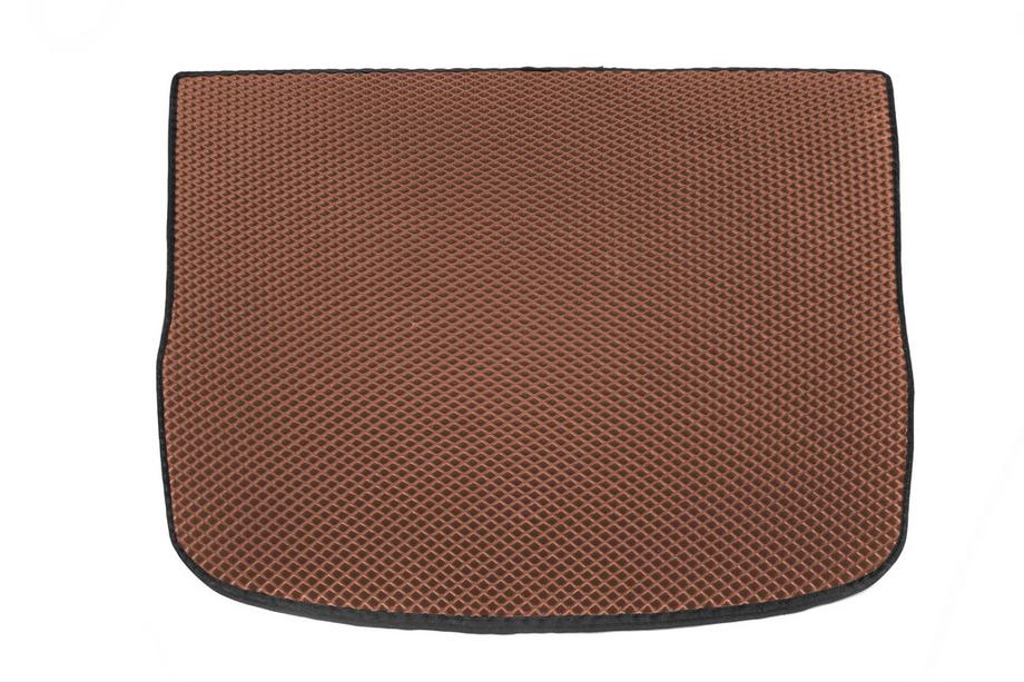Volkswagen Tiguan 2007-2016 Trunk Mat EVA Brown Image