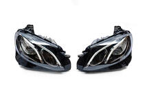 Mercedes E-class W213 2016-2023 Front Headlights OEM 2016-2020 (2 pcs, without modules, LED) photo 1