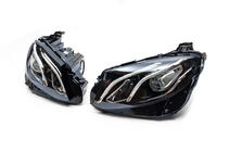 Mercedes E-class W213 2016-2023 Front Headlights OEM 2016-2020 (2 pcs, without modules, LED) photo 2