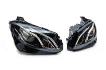 Mercedes E-class W213 2016-2023 Front Headlights OEM 2016-2020 (2 pcs, without modules, LED) photo 3