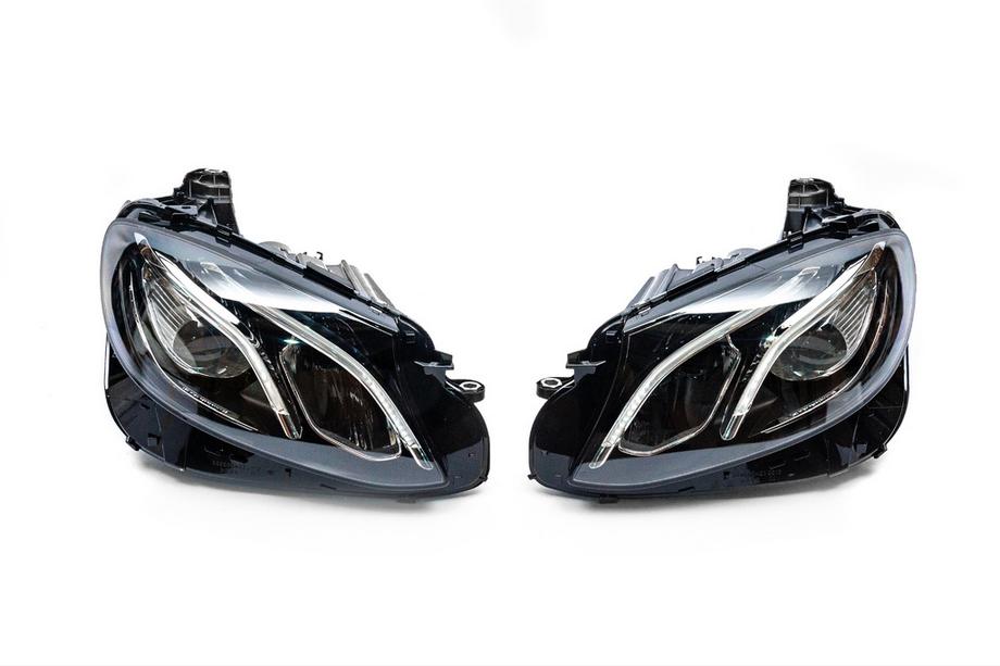 Mercedes E-class W213 2016-2023 Front Headlights OEM 2016-2020 (2 pcs, without modules, LED) Image
