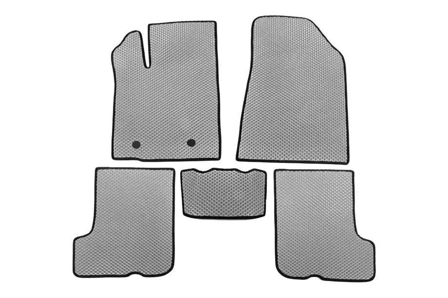 Dacia Sandero 2007-2013 EVA Floor Mats (Gray) Image