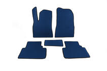 Tesla Model 3 2017- EVA Floor Mats (Blue) photo 1