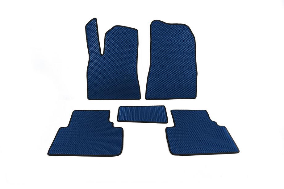 Tesla Model 3 2017- EVA Floor Mats (Blue) Image