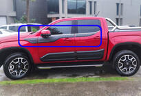 Volkswagen Amarok 2022- Upper Door Moldings (6 pcs, ABS) photo 1