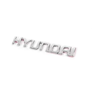 Hyundai emblem badge (13.5cm x 2.0cm) photo 1