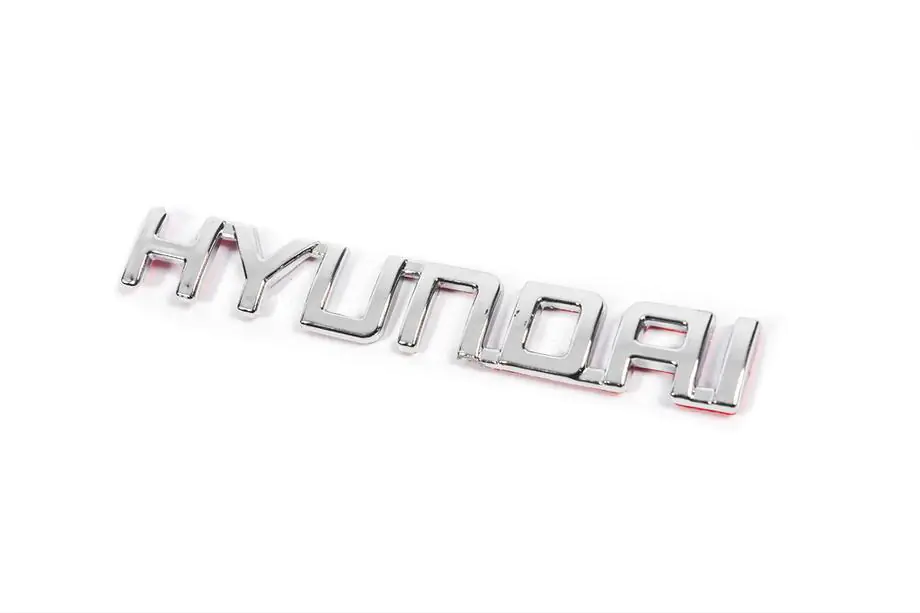 Hyundai emblem badge (13.5cm x 2.0cm) Image
