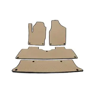EVA Floor Mats (3 Rows, Beige) photo 1
