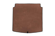 Audi A4 B8 2007-2015 Trunk Mat Sedan (EVA, Brown) photo 1