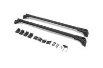BMW X3 F25 2011-2018 Lockable roof bars for integrated roof rails Skybar V2 (2 pcs) up to 120 cm, Grey photo 4