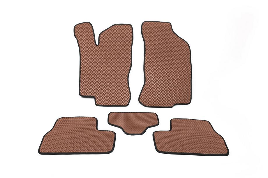 Datsun mi-DO 2015-2020 EVA Floor Mats (Brown) Photo 1