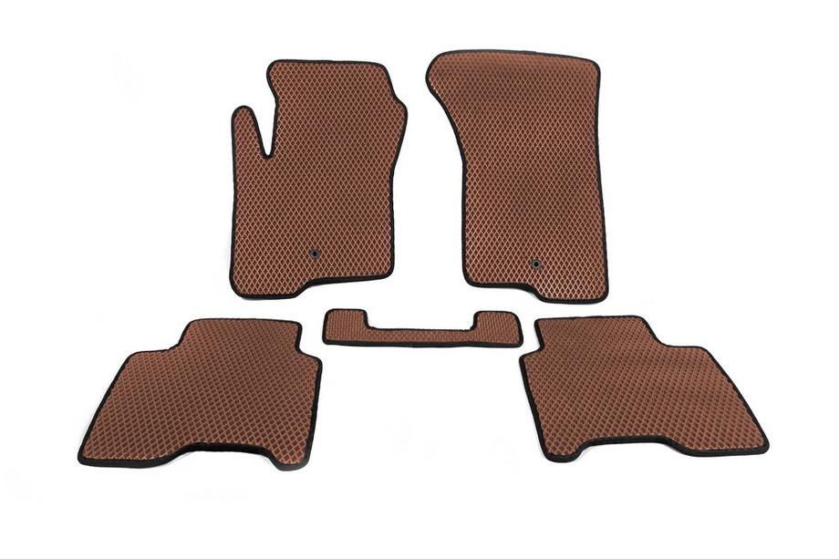 Dodge Caliber 2006-2011 EVA Floor Mats (Brown) Image