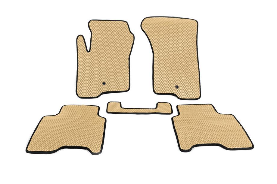 Dodge Caliber 2006-2011 EVA Floor Mats (Beige) Image