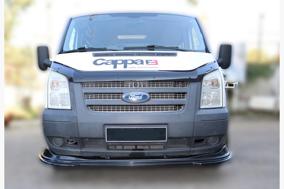 Ford Transit 2000–2014 Front Lip Spoiler EuroCap (2006-2014, black) Image