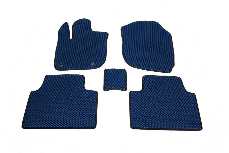 Dongfeng M-NV 2020- EVA Floor Mats (Blue) Image
