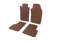 Fiat 500/500L 2013-2022 EVA Floor Mats (for 500, Brown) photo 2