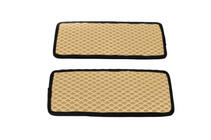 Fiat Ducato 2006-2025 Polyurethane Door Sill Mats (2 pcs, EVA, Beige) photo 1