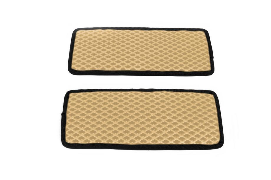 Fiat Ducato 2006-2025 Polyurethane Door Sill Mats (2 pcs, EVA, Beige) Image