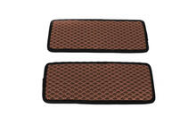Peugeot Boxer 2006-2025 Polyurethane Door Sill Mats (2 pcs, EVA, Brown) photo 1