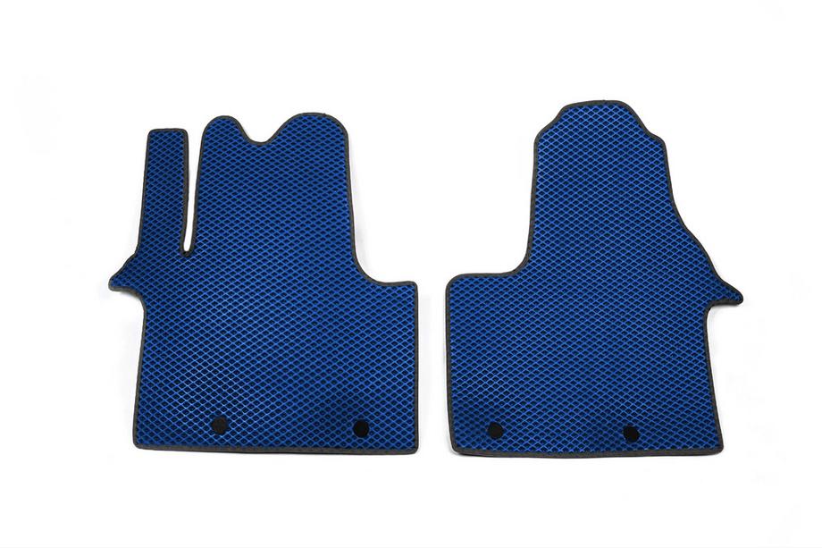 Opel Vivaro 2015-2019 Floor Mats (2 pcs, EVA, Blue) Image