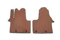 Opel Vivaro 2015-2019 Floor Mats (2 pcs, EVA, Brown) photo 1