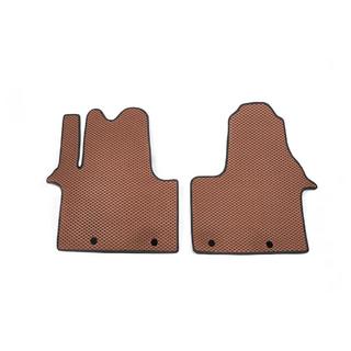 Floor Mats (2 pcs, EVA, Brown) photo 1