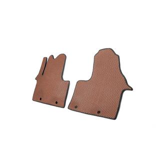 Floor Mats (2 pcs, EVA, Brown) photo 2