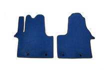 Renault Trafic 2015- Floor Mats (2 pcs, EVA, Blue) photo 1
