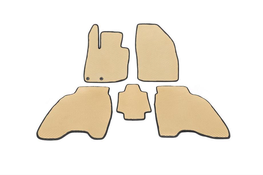 Honda Civic HB 2006-2012 EVA Floor Mats (Beige) Image