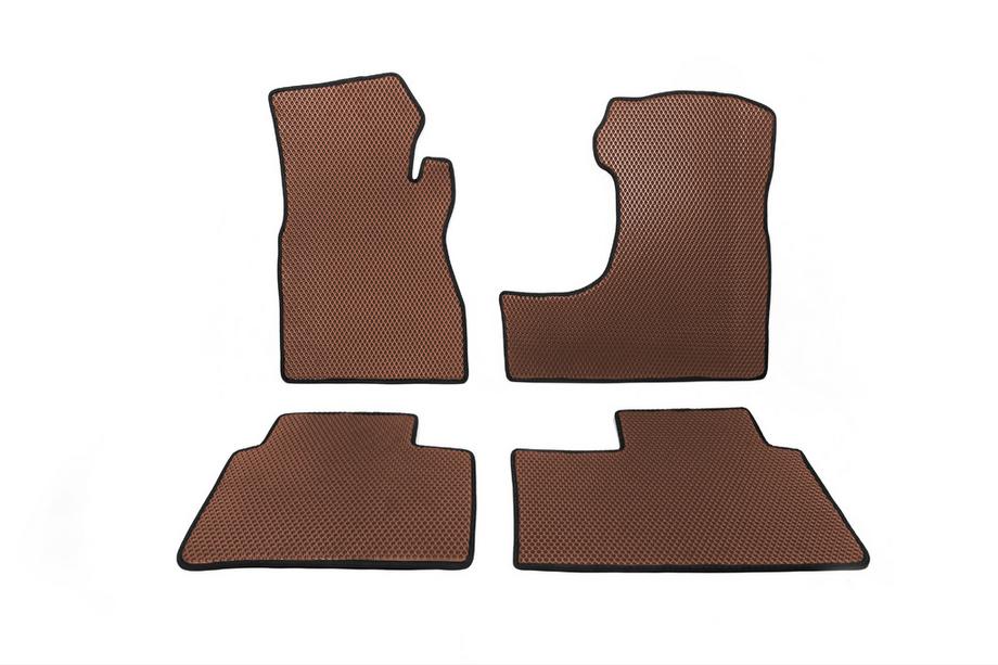 Honda CRV 2001-2006 EVA Floor Mats (Brown) Image